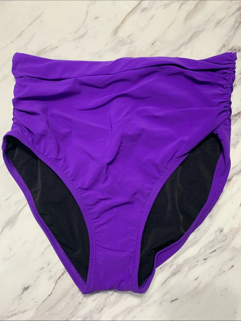 Profile By Gottex Purple Halter One-Piece Tankini